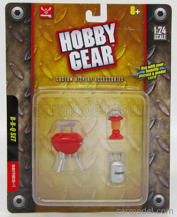 Hobby Gear 17026 Outdoor Campeggio Grill Accessori SFERA GRILL BARBECUE B-B-Q 1:24 