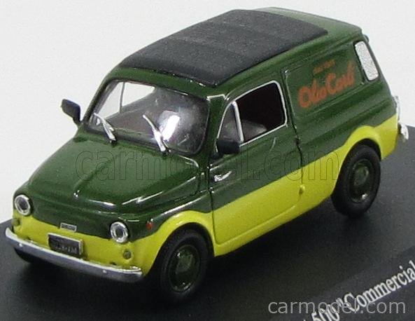FIAT 500 COMMERCIALE Olio Carli 1968 1/43 Modellino Auto