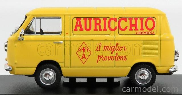 Figurine Fiat 850T Van Auricchio 1972 - échelle 1:43 - Modèle Collection Edicola