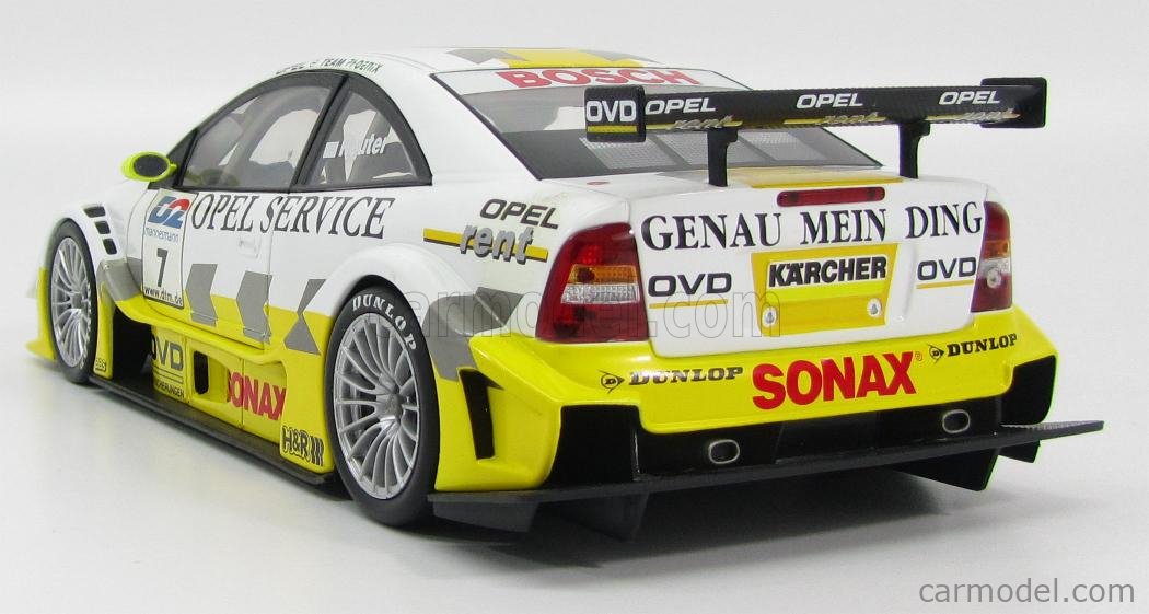 Action Models 1/18 - Opel Astra V8 DTM 2000 Alzen - Miniature De Collection (état Correct)