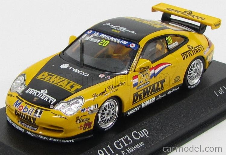 Porsche 911 996 GT3 Cup N°14 Almeras - 1/43 Spark MX017 - Edition Limitée