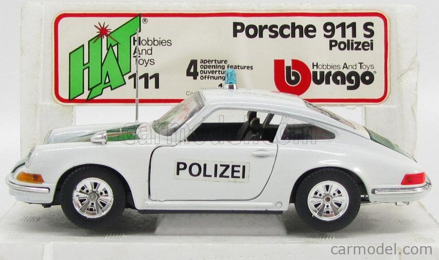 Bburago Porsche 911 Polizei