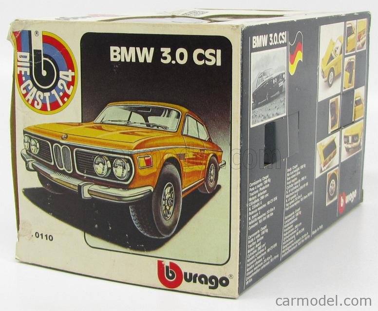 Burago 1/24 BMW 3.0 CSI Jagermeister - Miniature Collection (occasion)