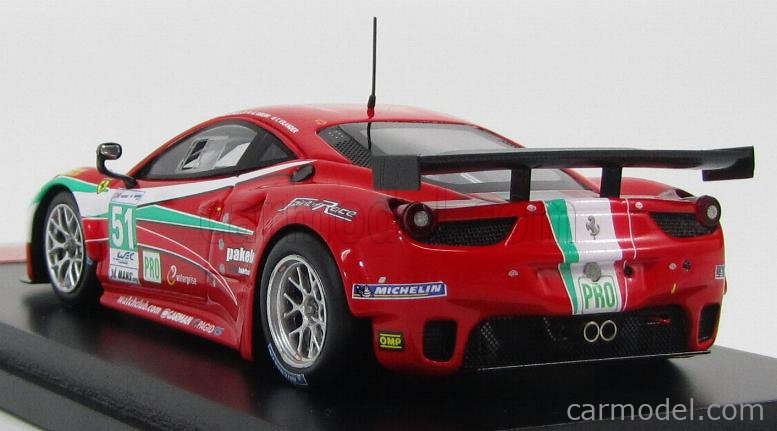 フジミ 1/43 フェラーリ 458 GT2 #54 ルマン24H 2013 Fujimi 1:43 Ferrari 458 Italia GT2 #54 24 LeMans 2013 Team