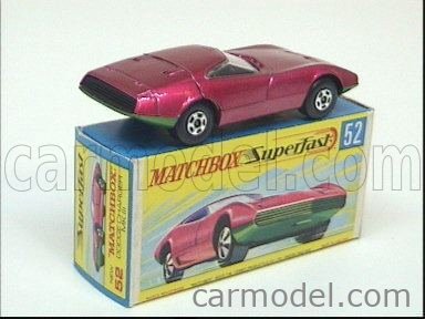 Matchbox Lesney GB Superfast « Dodge Charger MK III » 1970 réf : 52