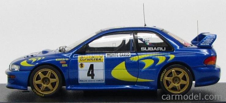 SUBARU - IMPREZA STI WRC N 4 WINNER RALLY MONTECARLO 1997 P.LIATTI - F.PONS