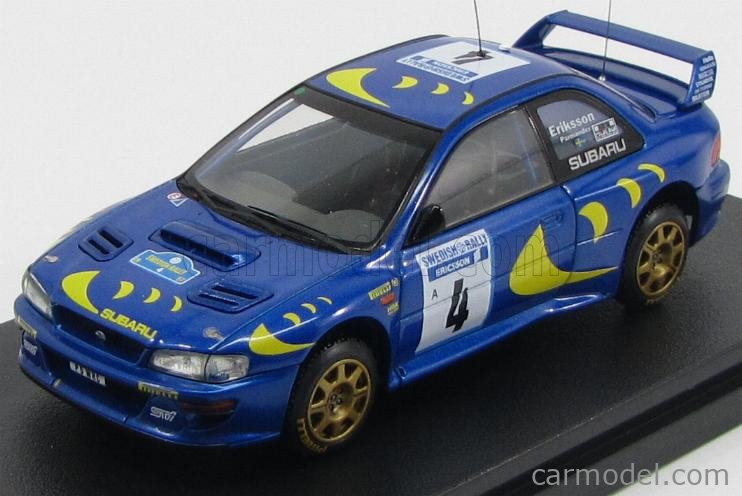 SUBARU - IMPREZA WRC N 4 WINNER RALLY SWEDISH 1997 K.ERIKSSON - S.PARMANDER