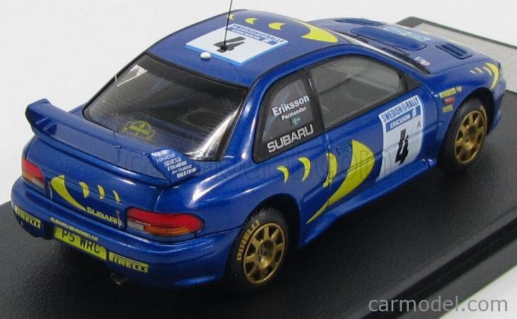 SUBARU - IMPREZA WRC N 4 WINNER RALLY SWEDISH 1997 K.ERIKSSON - S.PARMANDER