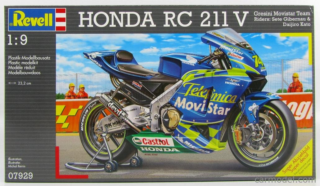 HONDA - RC211V TEAM TELEFONICA MOVISTAR N 74 SEASON MOTOGP 2003 D.KATO