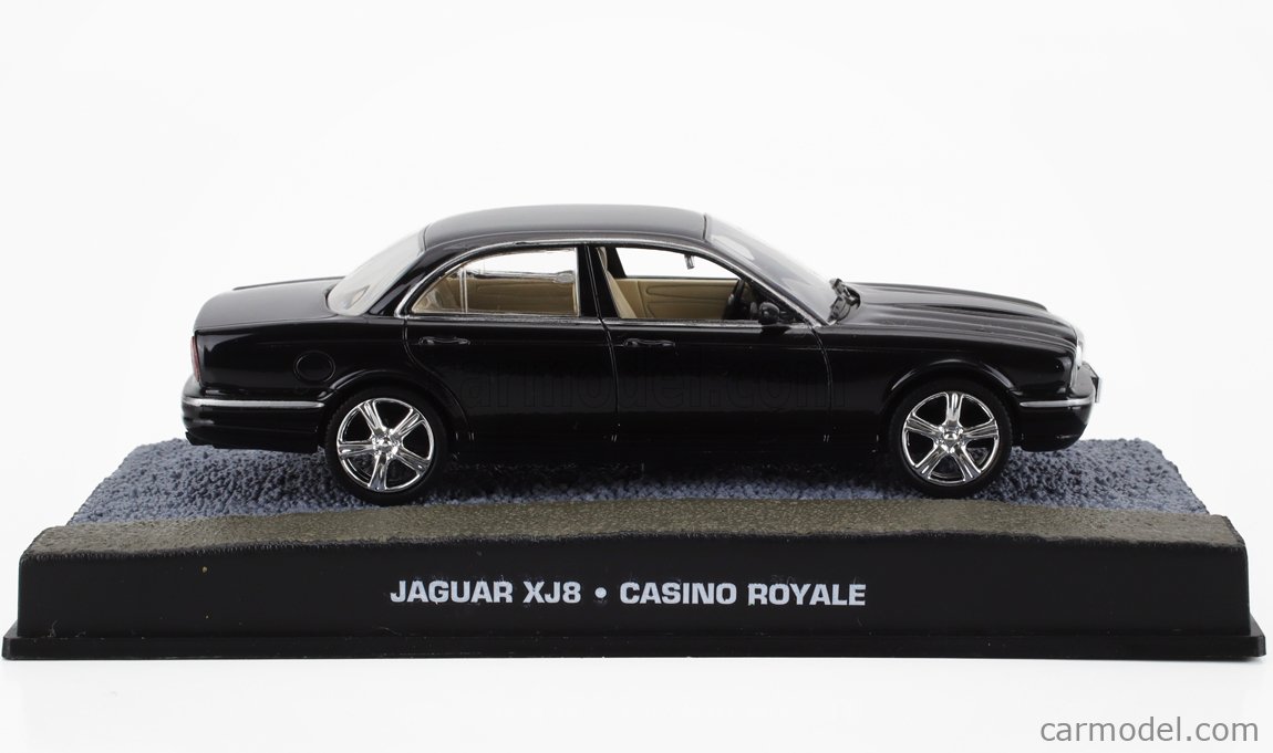1:43 Jaguar XJ8 Casino Royale Black James Bond O Scale Diecast