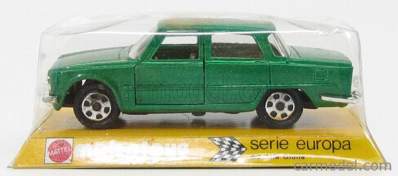 Mebetoys codice A3 Alfa Romeo Giulia TI T.I. verde metallizzata Scala 1/43 Rara