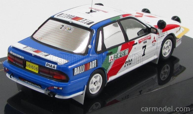 MITSUBISHI - GALANT VR-4 EVO N 7 WINNER RALLY IVORY COAST 1991 J.MEADOWS -  K.SHINOZUKA