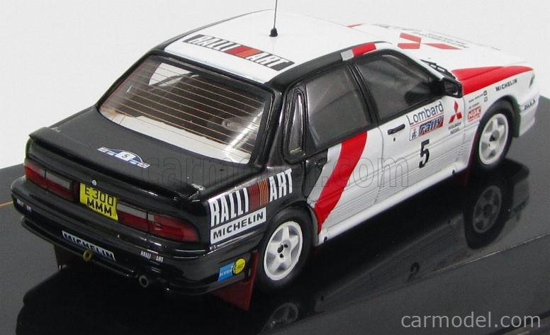 Ixo Models Rac224 Scale 1 43 Mitsubishi Galant Vr 4 N 5 Rally Rac 1988 A Vatanen B Belglund