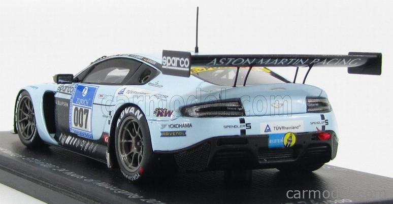 Spark-model Aston Martin Vantage Amr Team Aston Martin Racing N 98 33rd 24h Le Mans 2020 Lla Lana A Farfus R Gunn 1 43 Yellow