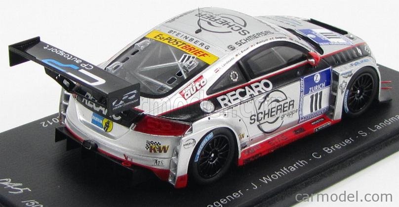 Spark Model Sg Masstab Audi Tt Rs Team Raeder Motorsport N