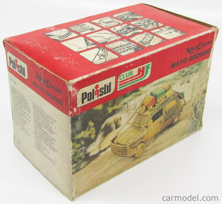 POLITOYS POLISTIL S28 Scale 1/25 | INNOCENTI MINI COOPER