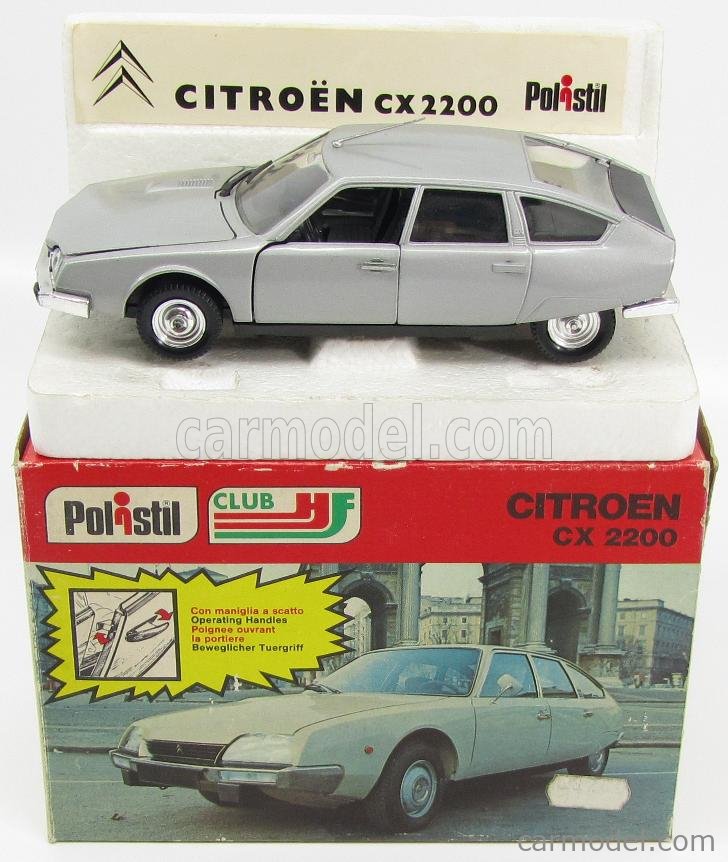 POLITOYS POLISTIL S38 Scale 1/25 | CITROEN CX 2200 1974 SILVER