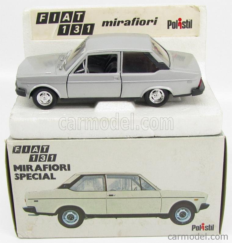 Politoys Polistil S Scale Fiat Mirafiori Silver