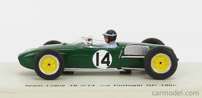 SPARK-MODEL S1840 Scale 1/43 | LOTUS F1 18 N 14 3rd PORTUGAL GP 