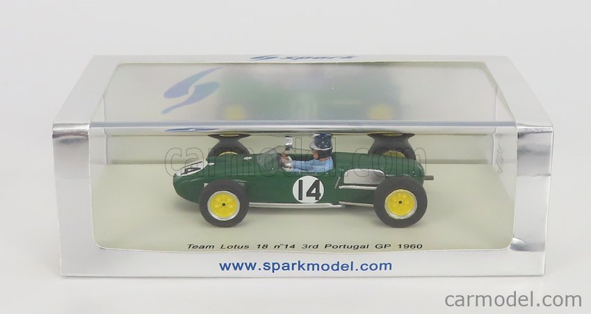 SPARK-MODEL S1840 Scale 1/43 | LOTUS F1 18 N 14 3rd PORTUGAL GP 