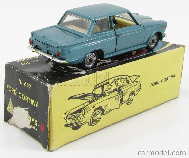 POLITOYS POLISTIL POLMS507 Scale 1/43 | FORD ENGLAND CORTINA GREEN MET