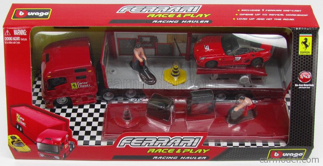 bburago ferrari truck