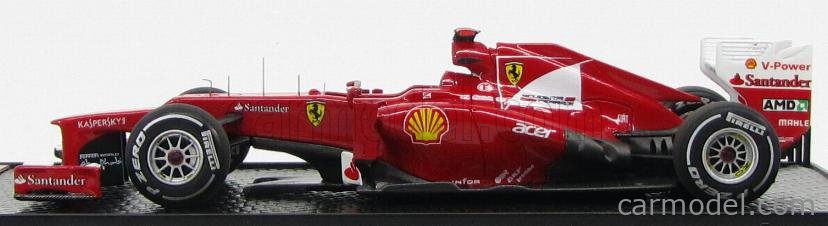 【新品再入荷】★絶版*BBR*1/43*Ferrari F2012 Test Fiorano*Fernando Alonso マットブラック*フェラーリ≠MR BBR
