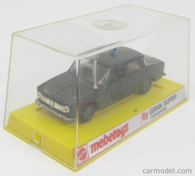 Mebetoys Mattel A Scale Alfa Romeo Giulia Carabinieri Gazzella