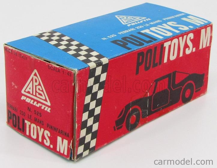 antiguo politoys nº 525. ferrari 250 le mans pi - todocoleccion