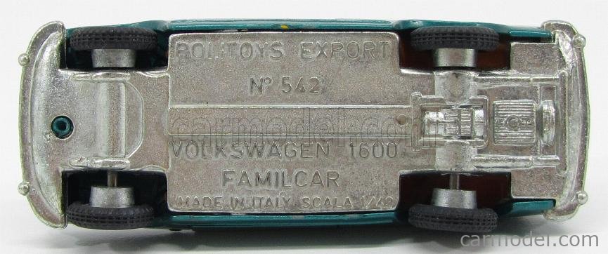 POLITOYS POLISTIL POLMS542 Scale 1/43 | VOLKSWAGEN 1600 SW