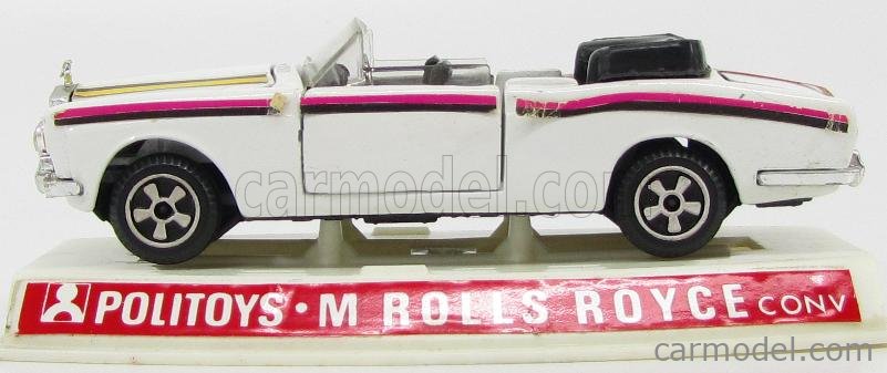 Miniature Polistil 1/43 – Rolls Royce Corniche – Gris Métal – Sans Boîte