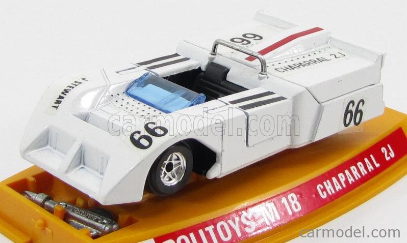 POLITOYS POLISTIL M18 Scale 1/43 | CHAPARRAL 2 J N 66 WHITE