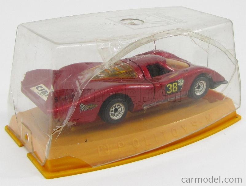 Politoys M20 Porsche 917 Le Mans #8 labels made in Italy 1/43