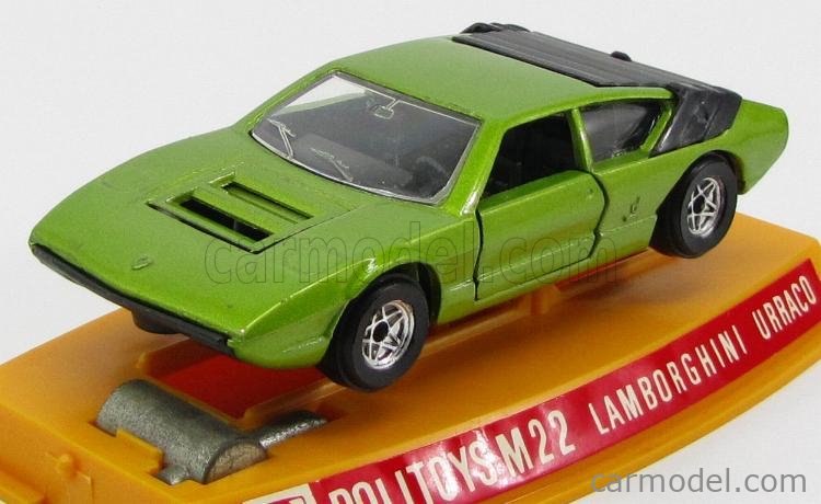 POLITOYS POLISTIL M22 Scale 1/43 | LAMBORGHINI URRACO BERTONE GREEN MET