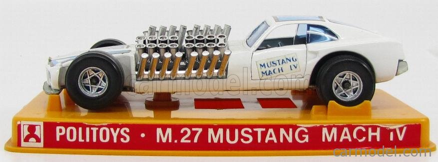 POLITOYS POLISTIL M27 Scale 1/32 | FORD USA MUSTANG MACH IV