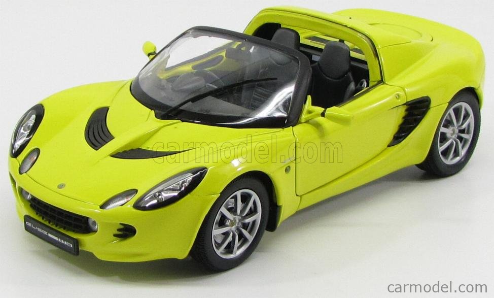 WELLY WE12535Y Scale 1/18 | LOTUS ELISE 111S SPIDER 2002 YELLOW