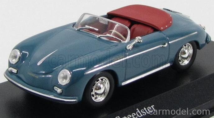 MINICHAMPS 430065539 Scale 1/43 | PORSCHE 356A SPEEDSTER - SPIDER 1956 BLUE