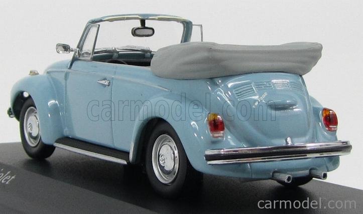 Maxichamps 1/43 - Volkswagen 1302 Cabriolet 1970 - Jaune - Réf 940 055030