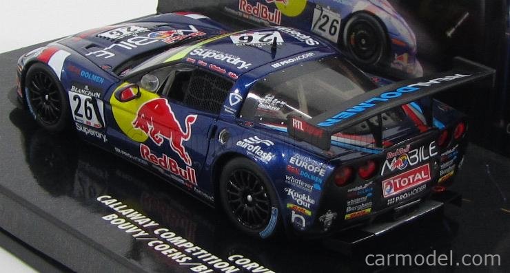 Miniature Minichamps 1:43 - Chevrolet Corvette Z06R ADAC 2011 - Résine - Occasion
