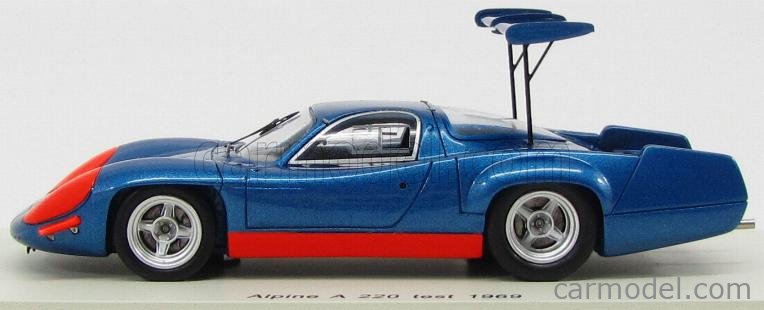 Miniature Spark 1/43 – Alpine A220 Renault – Le Mans 1969 – Bianchi & Depailler