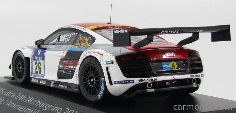 SPARK-MODEL 5021200343 Scale 1/43 | AUDI R8 LMS ULTRA N 26 24h ...