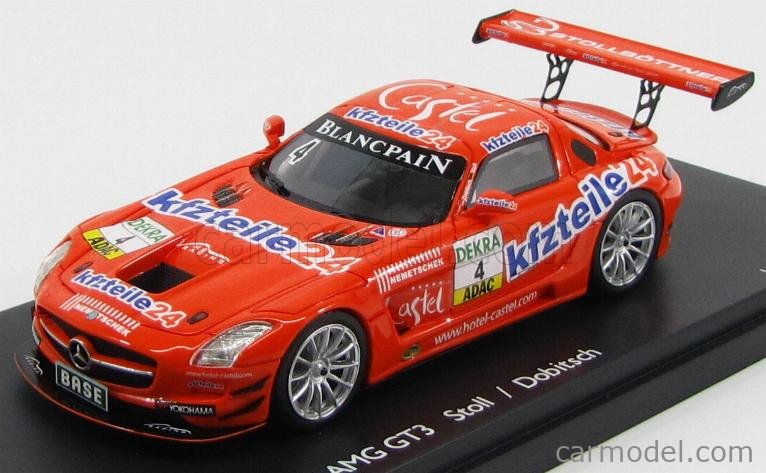 SCHUCO 08905 Scale 1/43 | MERCEDES BENZ SLS AMG GT3 N 4 24h