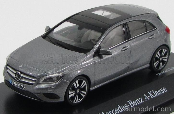 SCHUCO 07526 Escala 1/43 | MERCEDES BENZ A-CLASS W176 4-DOOR 2012 GREY MET