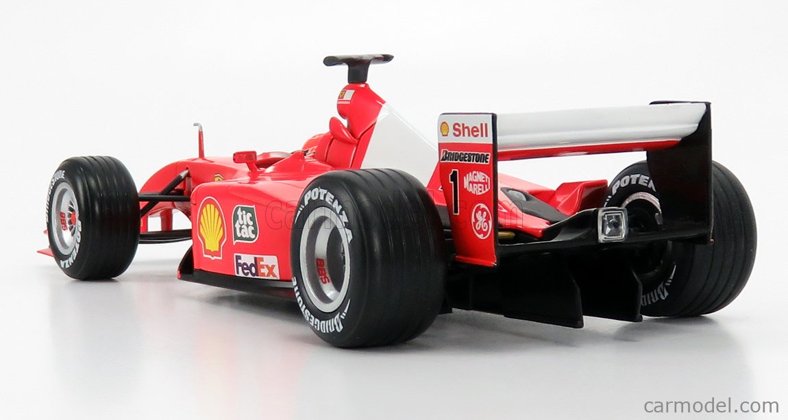 MATTEL HOT WHEELS 50202 Scale 1/18 | FERRARI F1 F2001 N 1