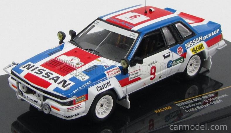 ixo 1/43 日産 240RS 1984年モンテカルロラリー #3 ミニカー