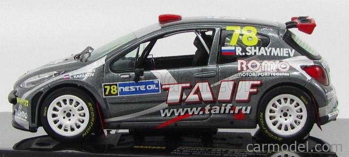 Peugeot 207 S2000 Rally Finland 2009 Shaymiev IXO RAM394