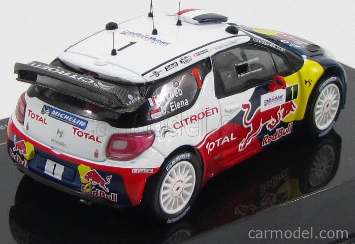 Citroën DS3 WRC Rallye Du Monte Carlo 2012 Peter Van. Merksteijn Et E Et E Chevailler
