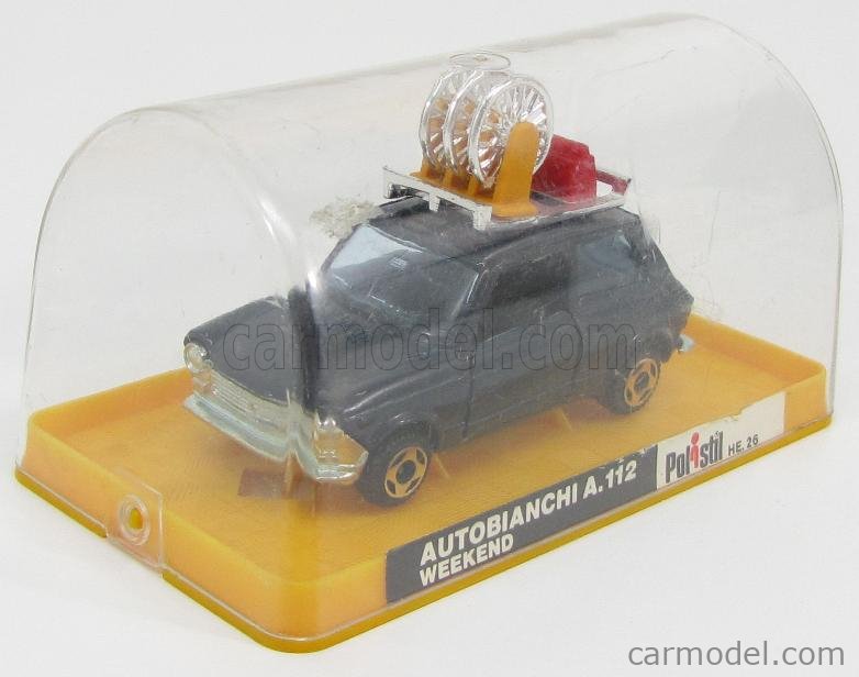 AUTOBIANCHI A112 WEEKEND ミニカー Autobianchi A112 Mk.5 Abarth - Bleu Chardonnet - Chardonnet