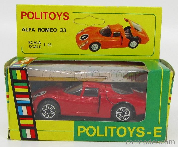 POLICAR 1:32 ALFA Romeo 33 A78 Slot Car TRANS KIT Interni POLICAR 1:32 ALFA Romeo 33 A78 Slot Car TRANS KIT Interni
