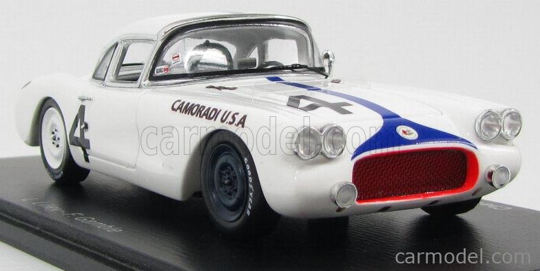 CHEVROLET Corvette n°3 8ème 24H Le Mans 1960 J. Fitch - B. Grossman